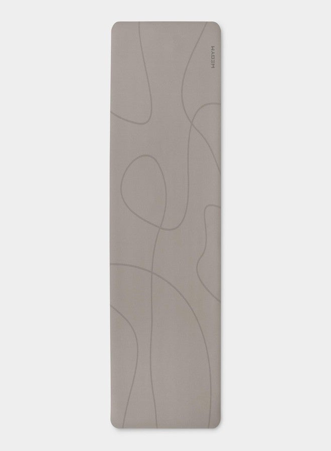 WeGym Yoga Mat, 4mm Cushioned Exercise Mat for Yoga, Pilates, Home Workouts - Anti Slip Polyurethane Yoga Mat, Desert Tan - Image 2